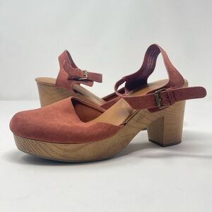 Universal Thread Women's Platform Sandals - Terracotta Clogs size 11